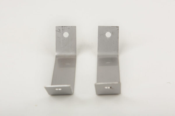 Cast Iron Bench Stainless Steel Angled Braces: 130mm x 30mm x 1.2mm - Image 4