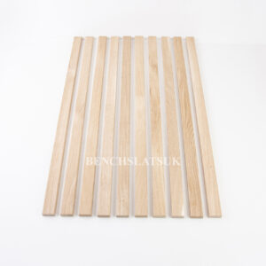 10 Solid Oak Hardwood Garden Table Slats 1525mm (5ft)
