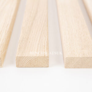 Single Solid Oak Hardwood Bench Slats