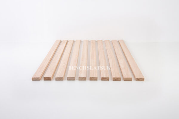 10 Red Grandis Hardwood Garden Table Slats 1525mm (5ft) - Image 5